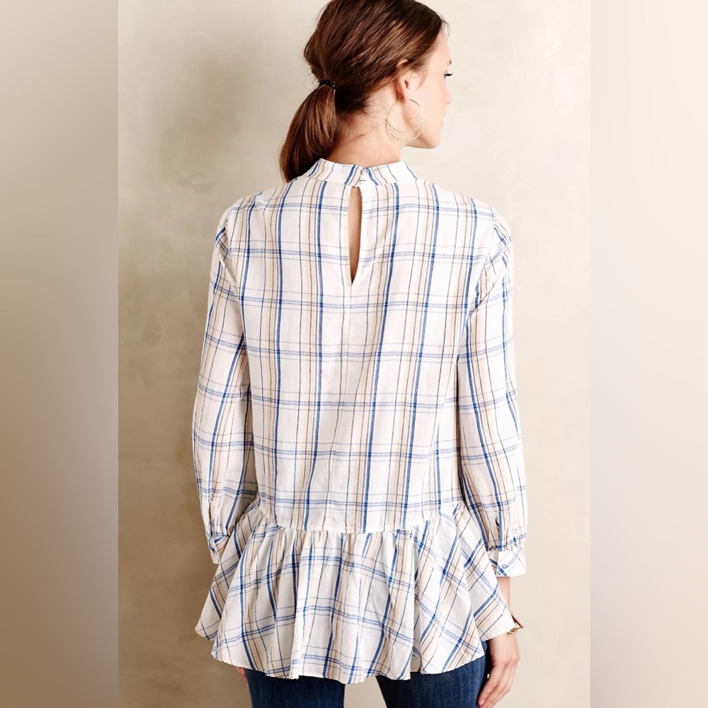 Maeve Long Sleeve Flowy Blouse - Picture 2 of 7